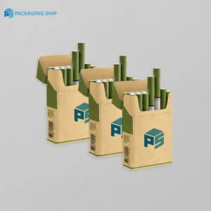 Custom Kraft Cigarette Boxes